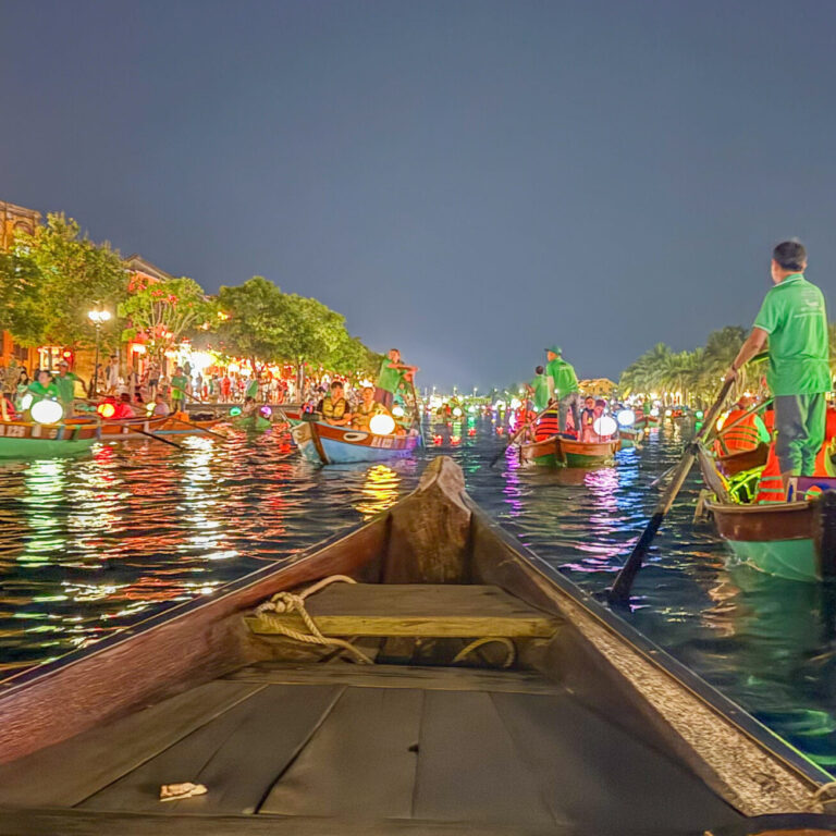 Lantern Release in Hoi An Vietnam