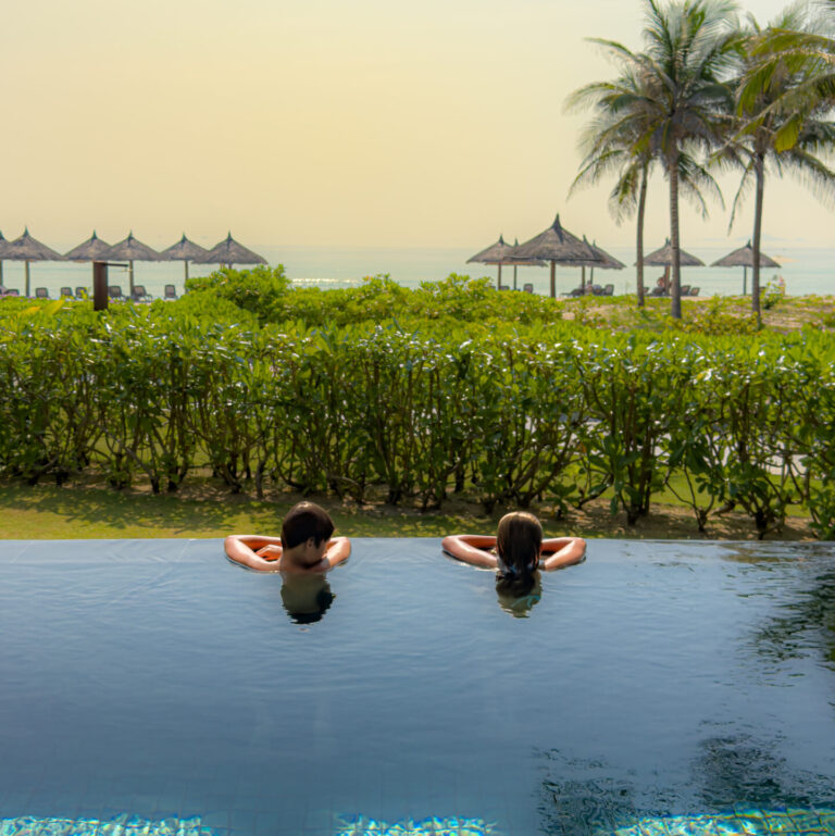 Private Infinity Pool at Alma Resort Camh Ranh Vietnam